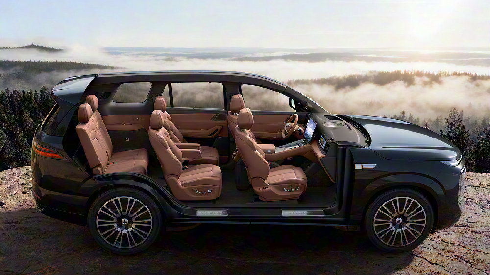 腾势N8L首张内饰官图发布 9月26日开启预售