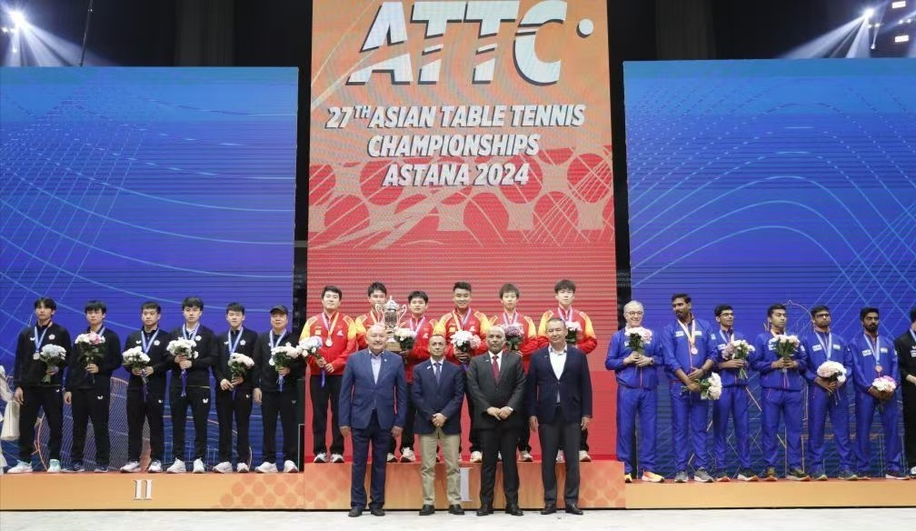 2027 世乒赛预热 两项 WTT 顶级赛事落户阿斯塔纳