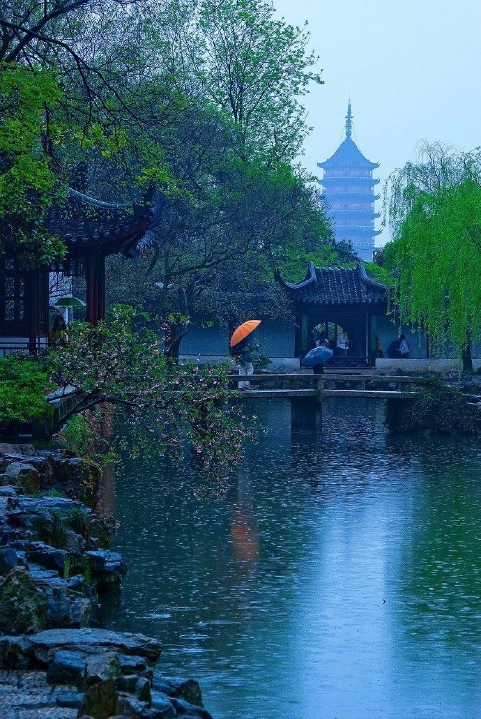 苏州雅致的园林气息温婉的江南美景