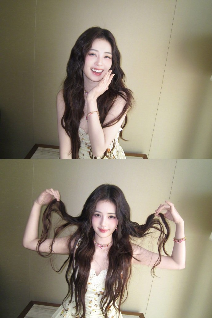 白鹿白桃奶冻妆亮相，金鹤龙化演绎夏日甜心