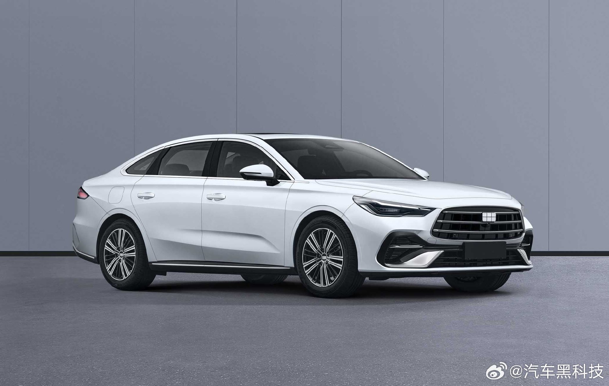 吉利星耀6甲醇插混车申报图曝光，搭载专用发动机