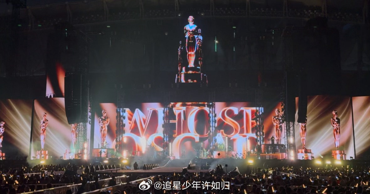陶喆巡演舞美惊艳，26座奥斯卡小金人开场