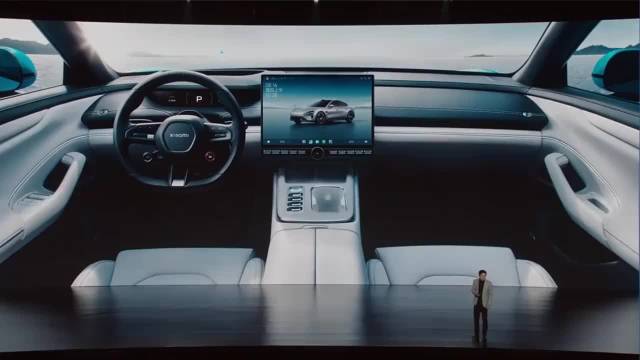 小米汽车SU7内饰发布！搭澎湃OS系统，拓展性超强