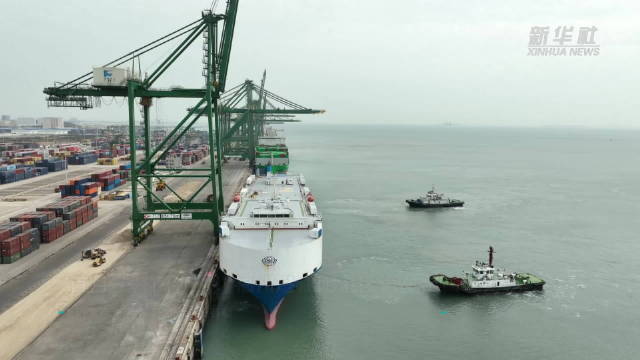 首月“开门红”！福州港江阴港区汽车出口破万辆