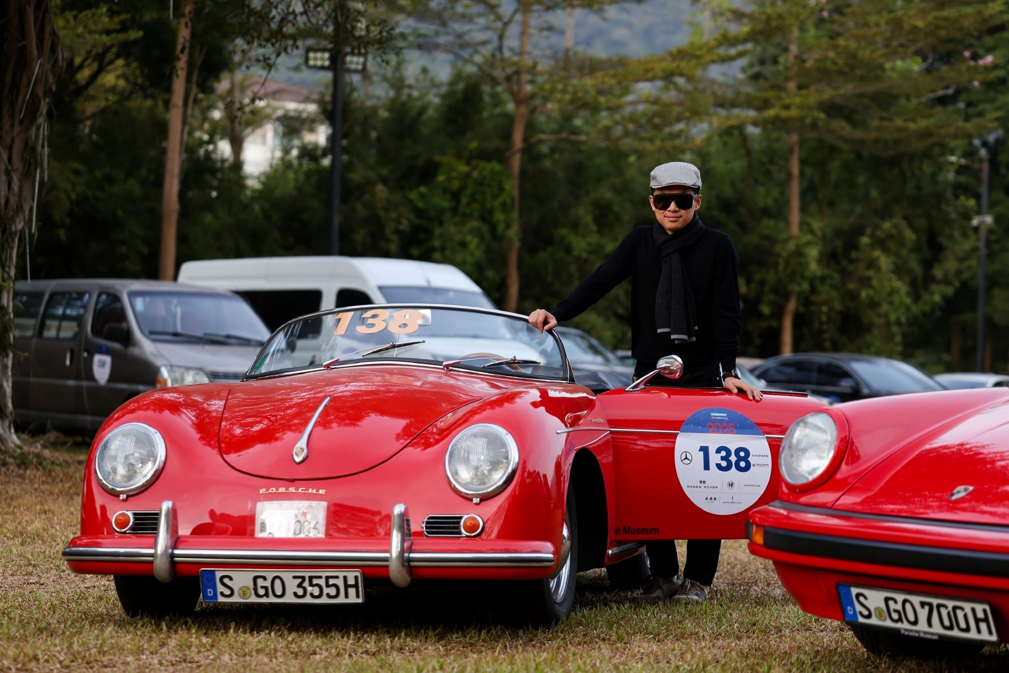 今天在中国公路驾驶了保时捷历史上第一款量产车型