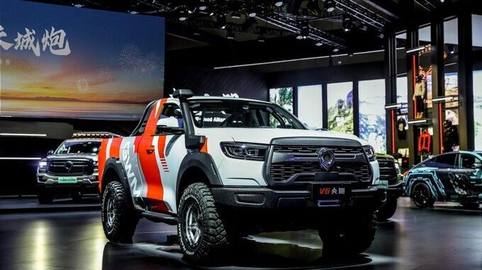 成都车展：22.98万元！长城炮V6火炮开启预售