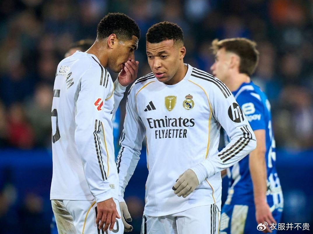 皇家马德里客场2-1险胜阿拉维斯 姆巴佩追平C罗纪录 罗德里戈破荒救主