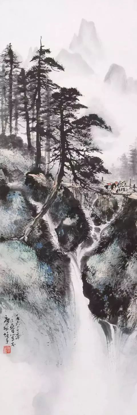 大师黎雄才高清精品山水画作品欣赏|黎雄才|山水画|大师_新浪新闻