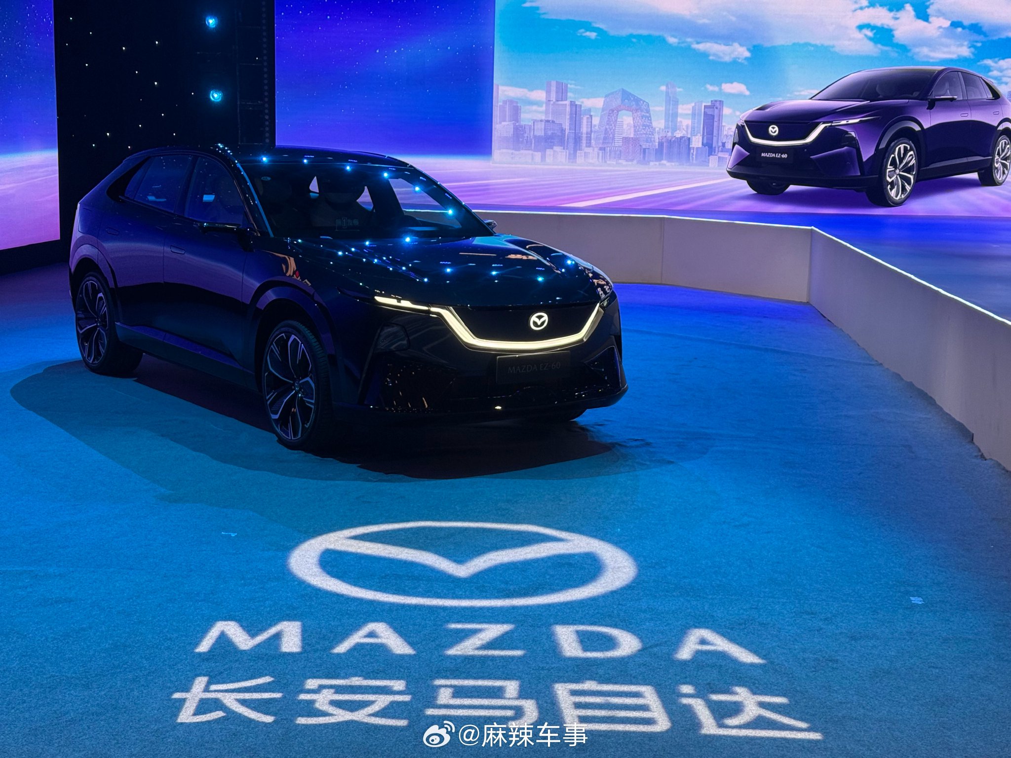 长安马自达EZ-60亮相央视，概念车元素融入现实