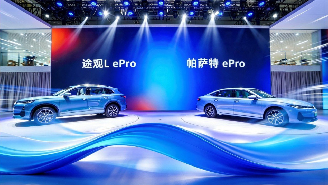 帕萨特 ePro、途观L ePro正式上市，合资插混“天花板”来了？