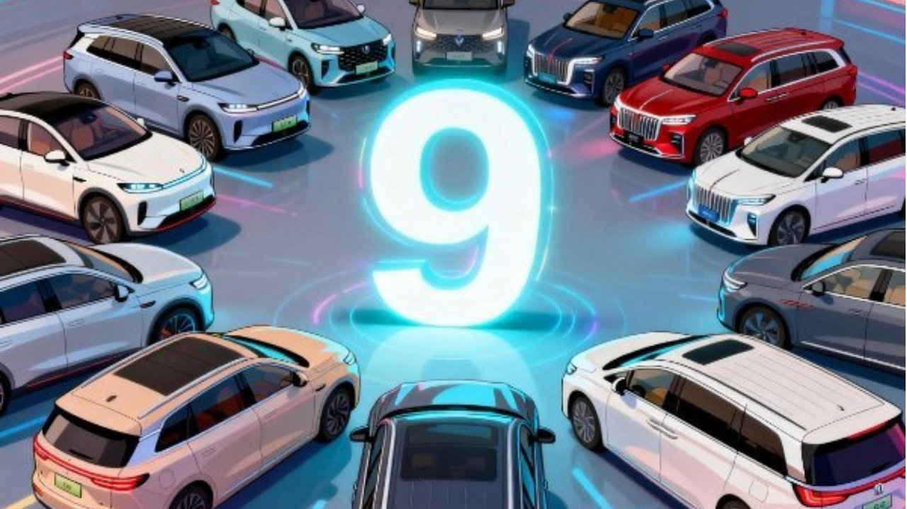 超40款“9系”车混战：是月销轻松破万，还是沦为背景板？