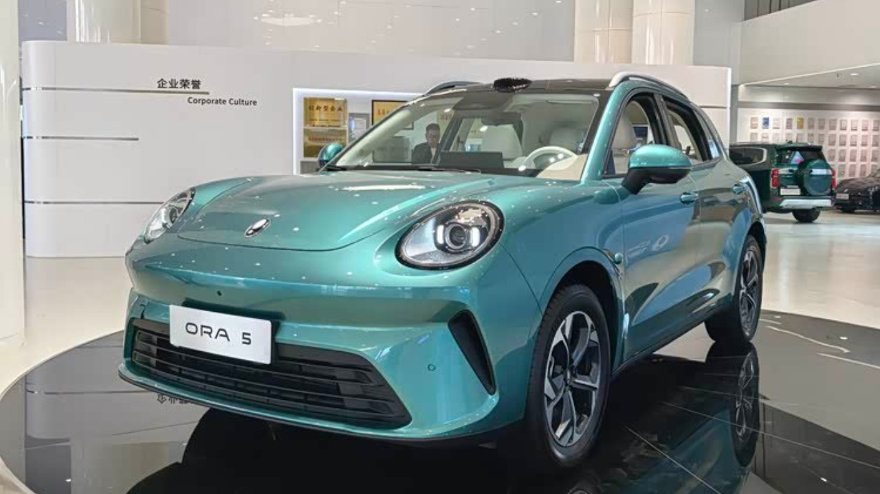 长城欧拉5正式上市 推出五款车型，限时换新价9.18万-12.58万元