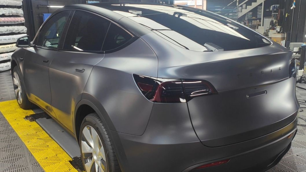 uppf澳大利亚 特斯拉哑光车衣案例