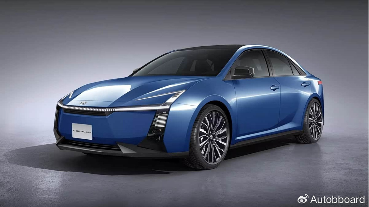 全新丰田卡罗拉量产版假想图曝光，主打科幻，最快今年问世