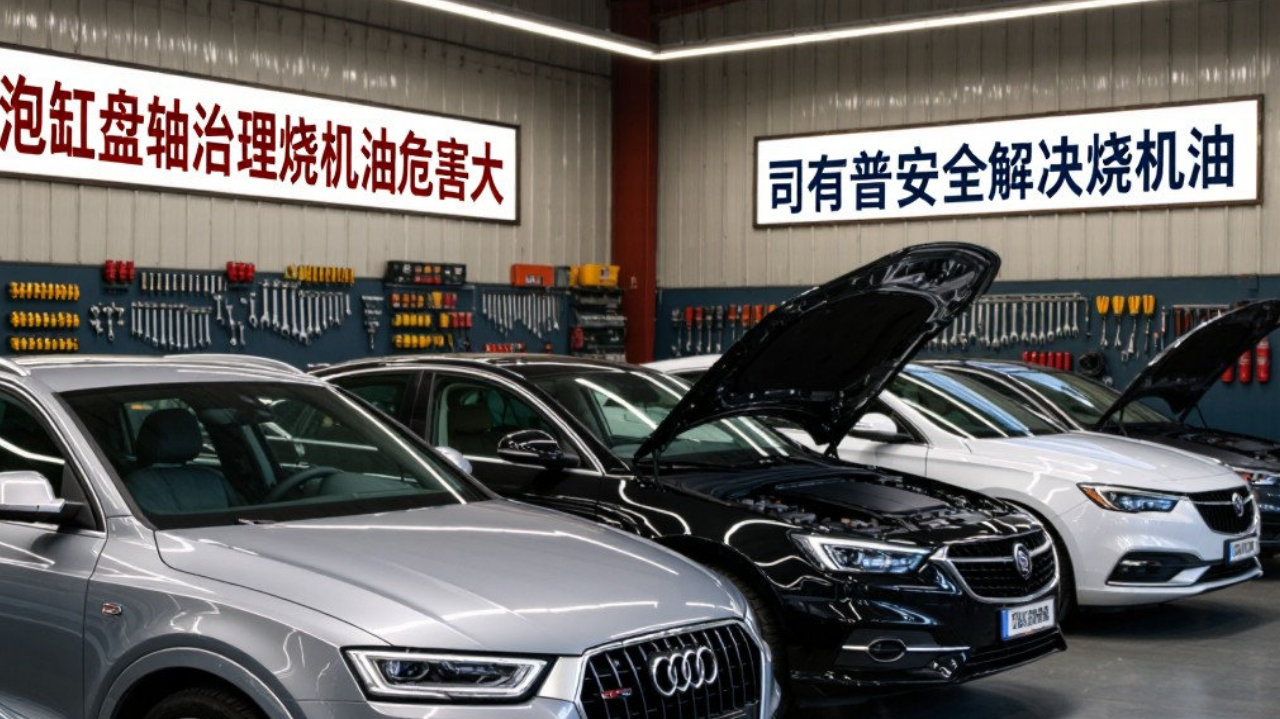 奥迪Q7烧机油免拆修复技术解析