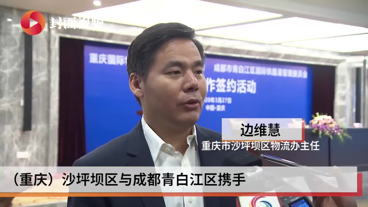 破万!中欧班列(成渝)成绩斐然 两大铁路港携手谱写"合作曲"