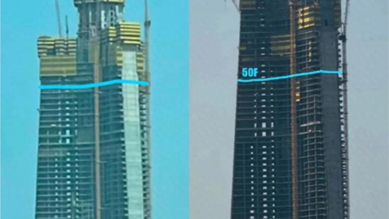 世界第一高楼本月将建到100层，两年后竣工，高度将突破1公里