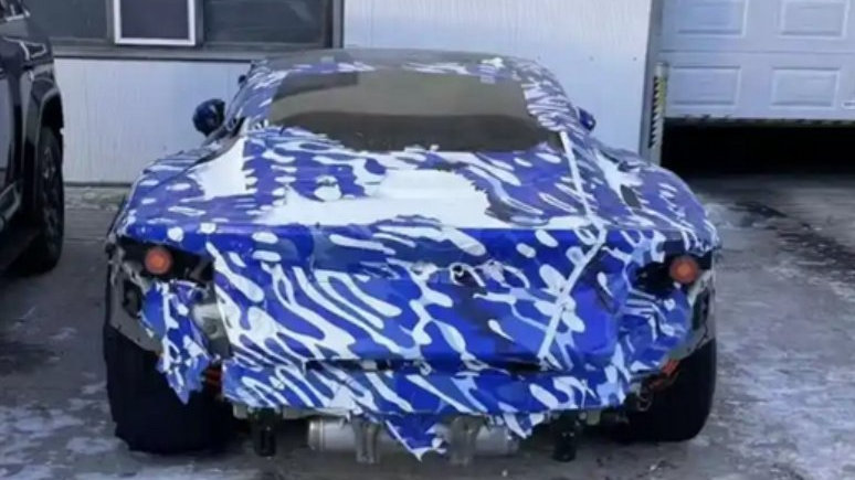 比亚迪腾势跑车谍照曝光，30万级平民超跑来袭