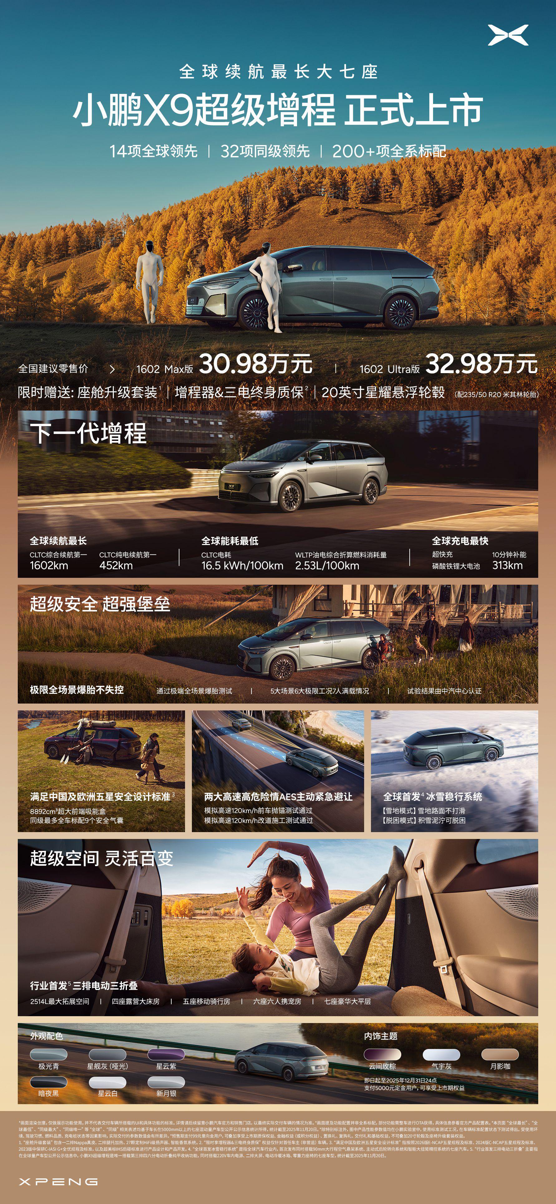 小鹏X9这价格，很难不心动哇，加入愿望清单了，等要了二胎，直接拿下