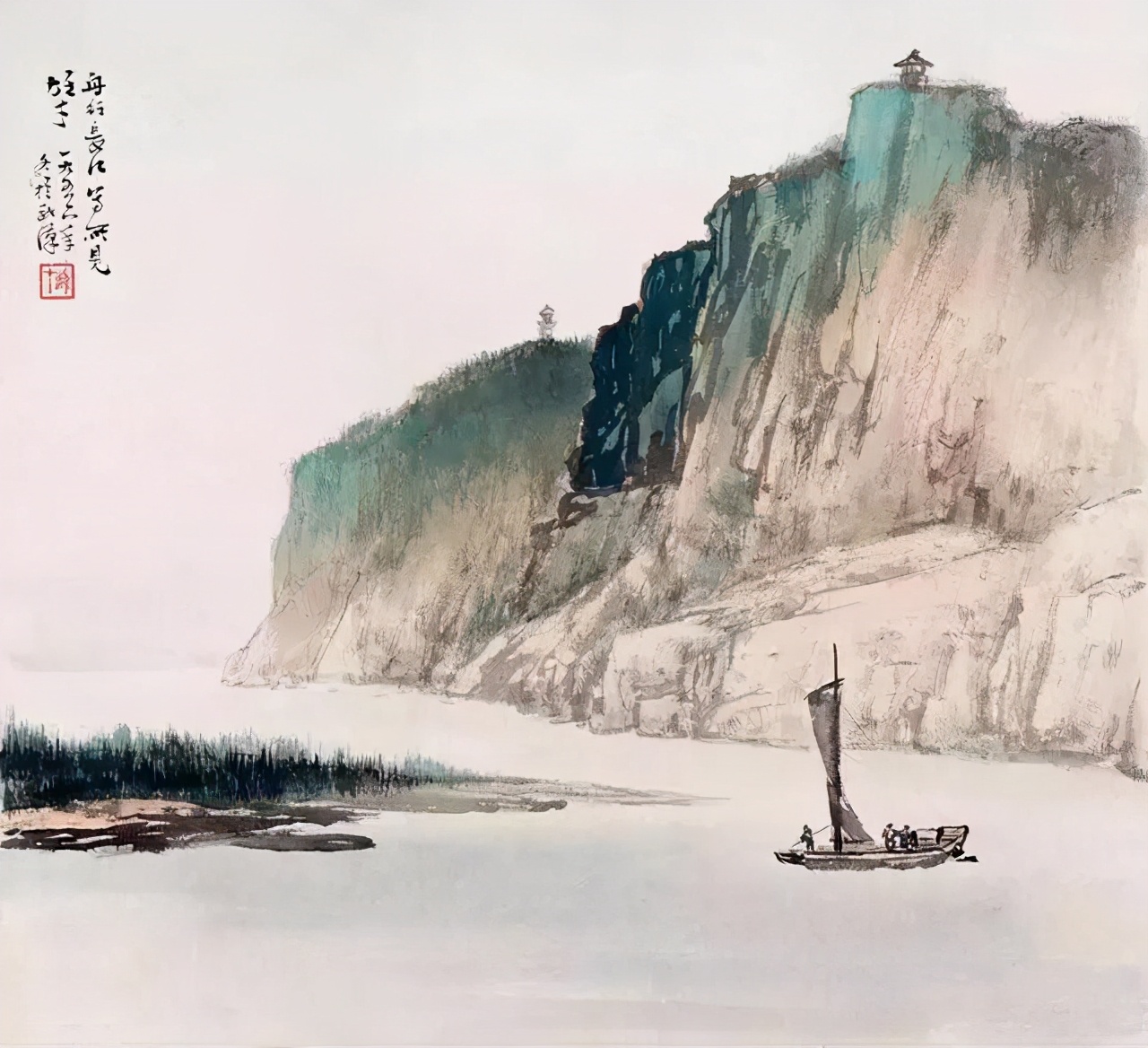 大师黎雄才高清精品山水画作品欣赏|黎雄才|山水画|大师_新浪新闻