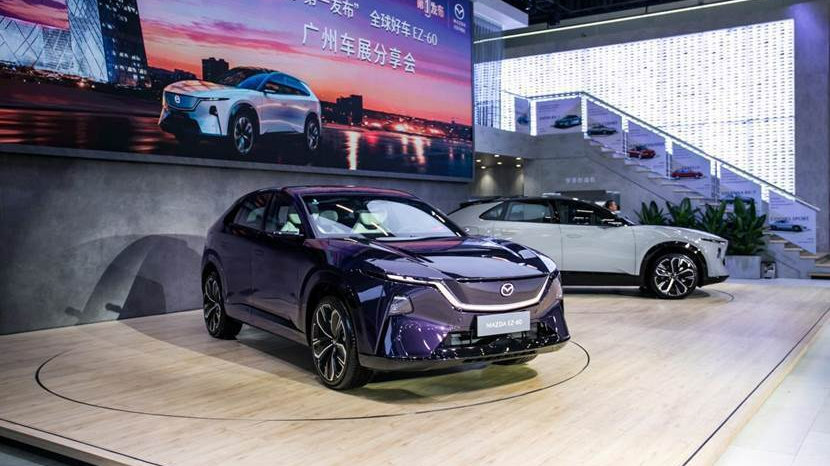 长安马自达新能源“双子星”EZ-60、EZ-6联袂登场广州车展