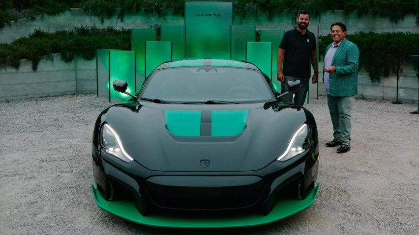 锐马克Nevera特别版亮相圆石滩车展，纽北最速量产纯电动车