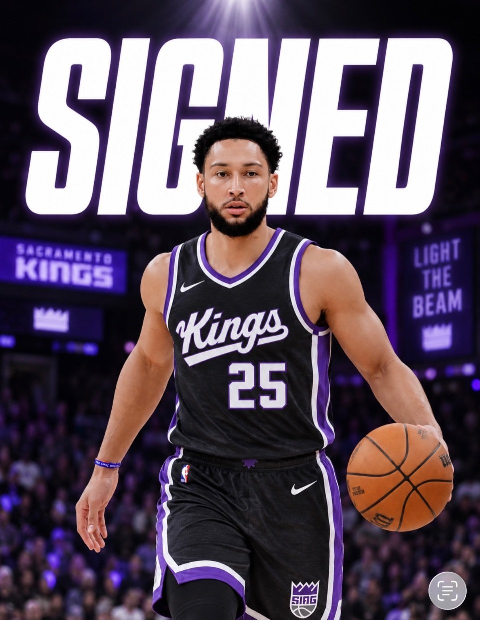 1年350万美金！本-西蒙斯签约国王重返NBA 开启个人生涯第10季