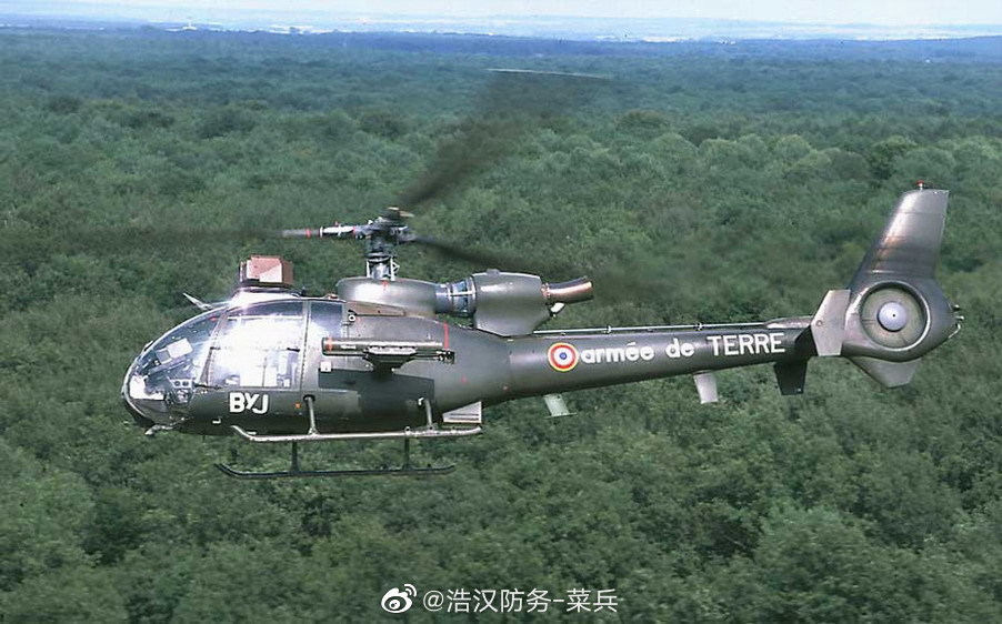 法国"小羚羊"武装直升机,英文代号sa341/342