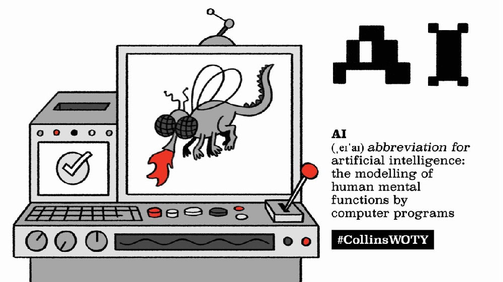 柯林斯词典公布2023年度词汇：AI柯林斯_新浪新闻