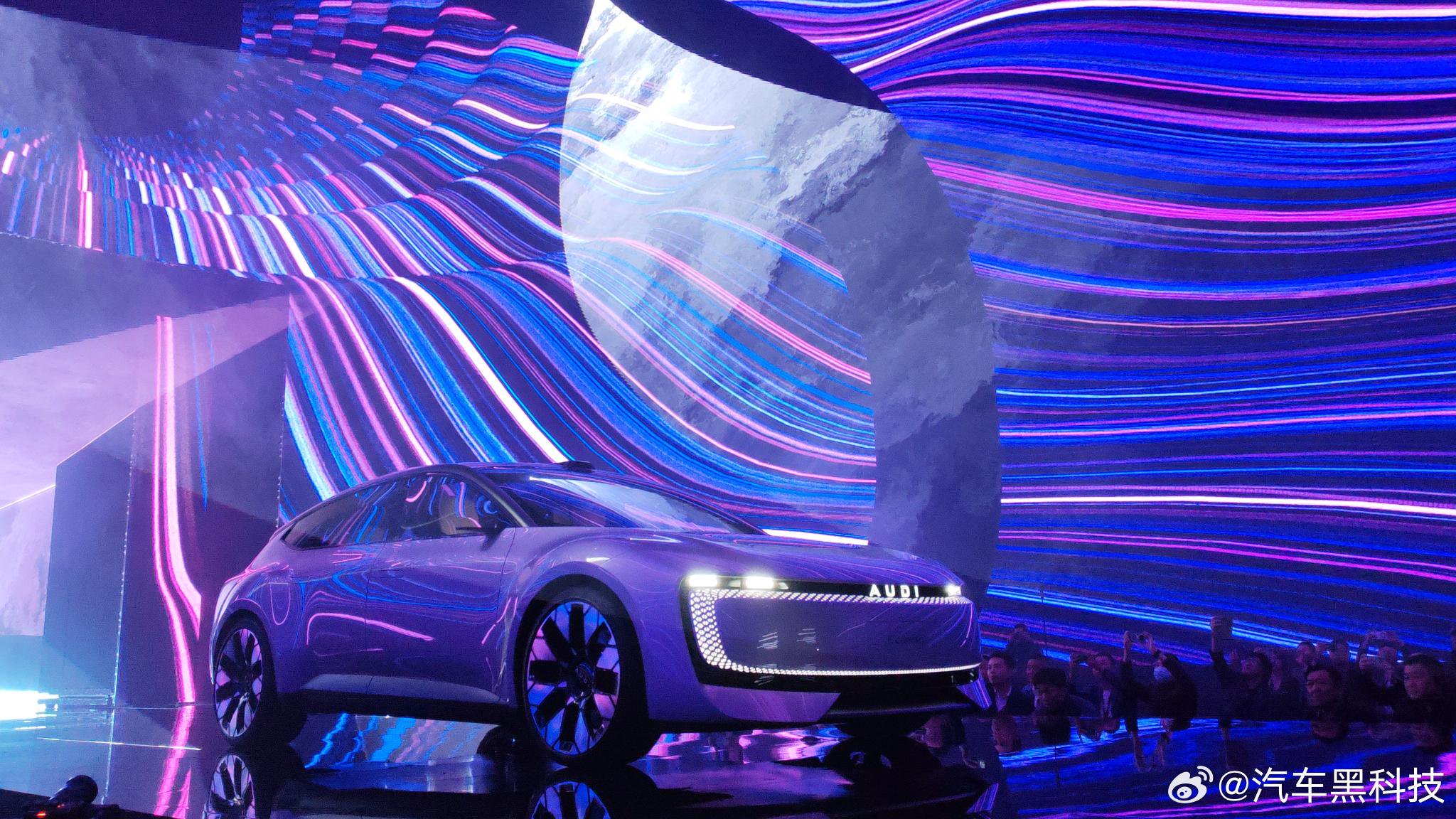 AUDI E concept正式发布，大家看看这款概念车造型咋样？