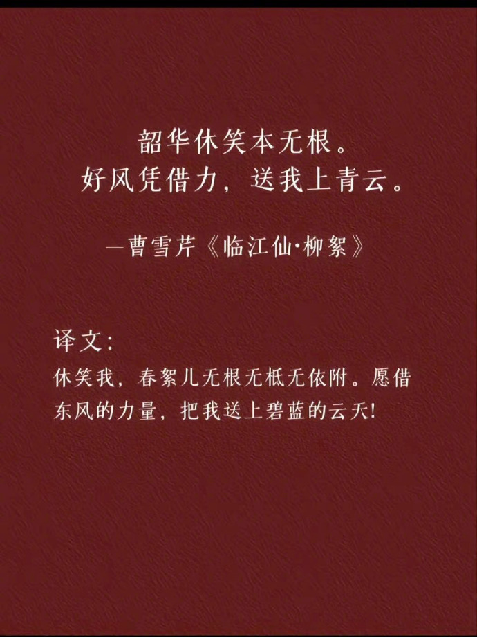 《红楼梦》绝美诗词赏析