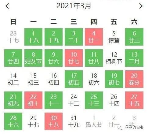 旺运：3月这些旺日诸事皆宜
