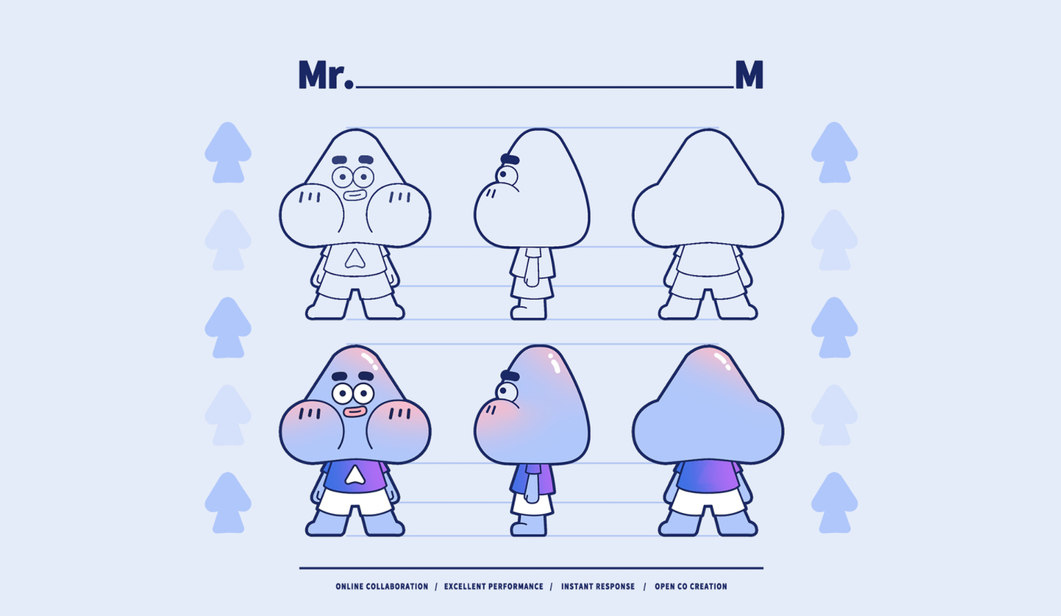 mastergo ip形象设计-mr.m