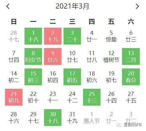旺运：3月这些旺日诸事皆宜