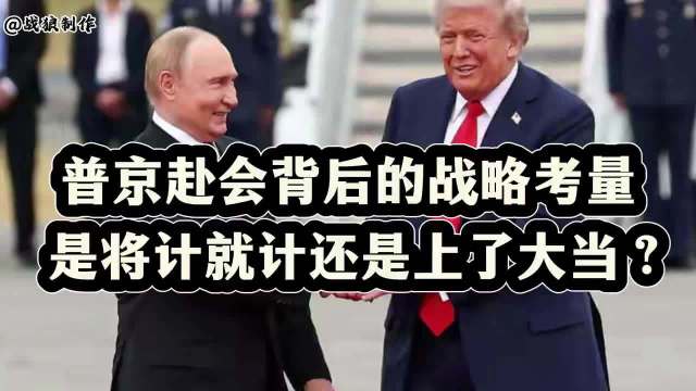 一起来听听大俄普赴会背后的战略考量，是上了大当还是将计就计
