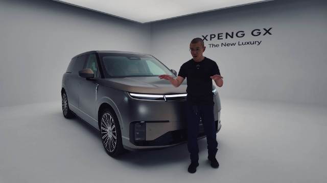 小鹏GX搭载DP数字大灯，夜间会车可智能遮蔽对方车辆