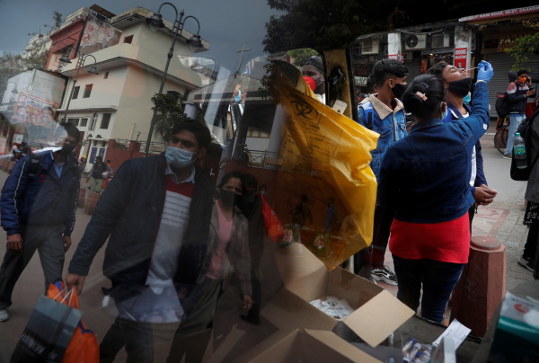 (外代一线)印度单日新增新冠确诊病例创七个月来新高休闲区蓝鸢梦想 - Www.slyday.coM (外代一线)印度单日新增新冠确诊病例创七个月来新高休闲区蓝鸢梦想 - Www.slyday.coM