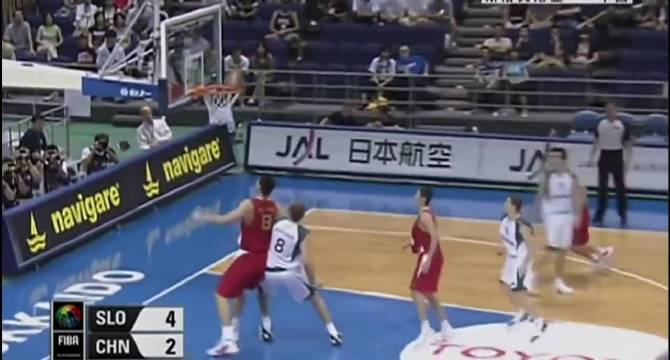 中国男篮高光时刻之朱芳雨8佳球！不喝酒的拳王打球超级猛，真的猛！
