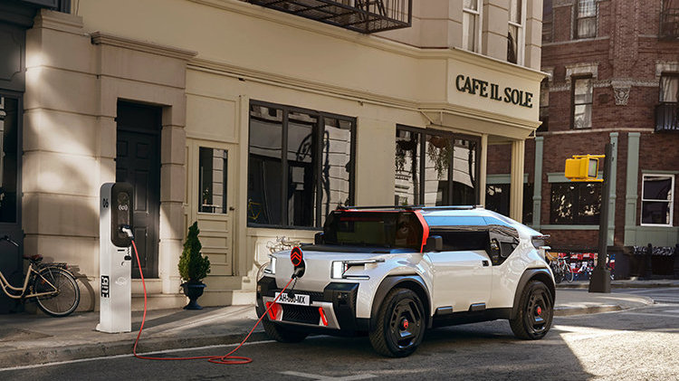 雪铁龙OLI电动皮卡概念车正式亮相：造型独特 换用全新LOGO