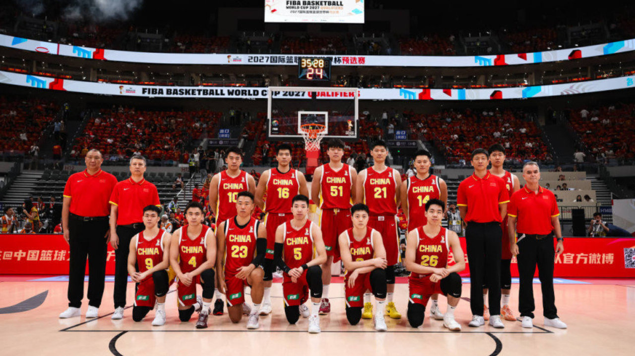中国男篮首节23-14领先黎巴嫩 杨瀚森7+3+1+1帽闪耀