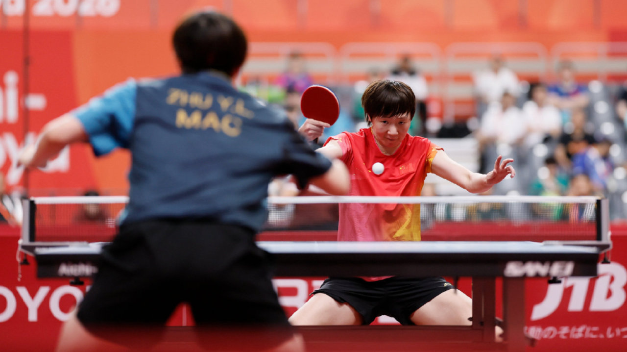 国乒男女团两连胜将轮休一天！5男5女均登场比赛，王曼昱首秀输球