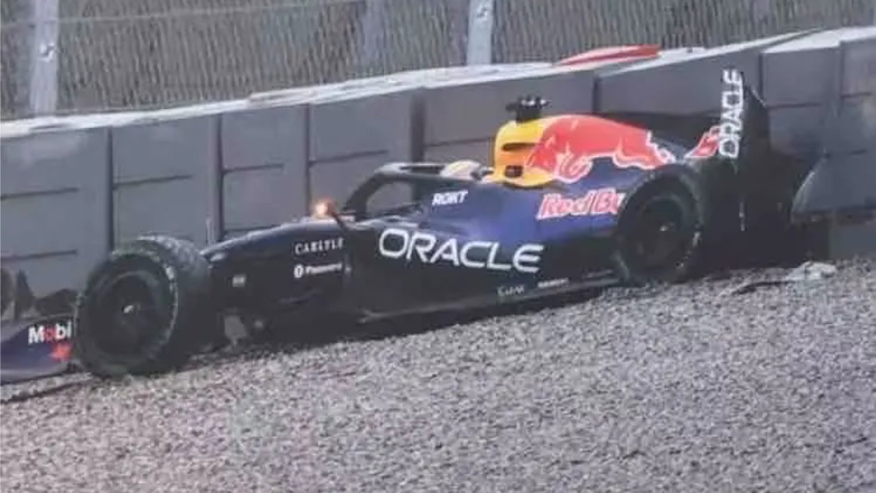 闭门测试再添变数？哈贾尔撞车迫使红牛今天按下暂停键......