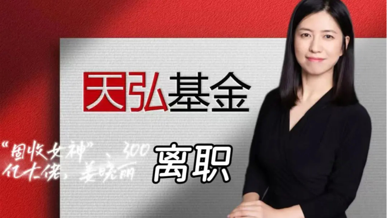 300亿大佬、天弘基金「固收女神」姜晓丽离职背后（信息量有点大）
