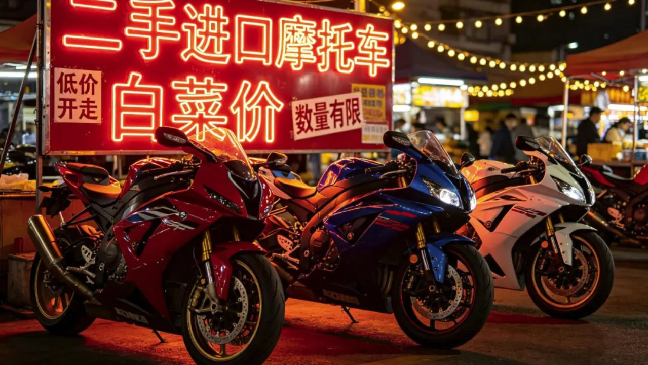 二手大贸跌成“白菜价”，玩进口摩托车的黄金色时代来了