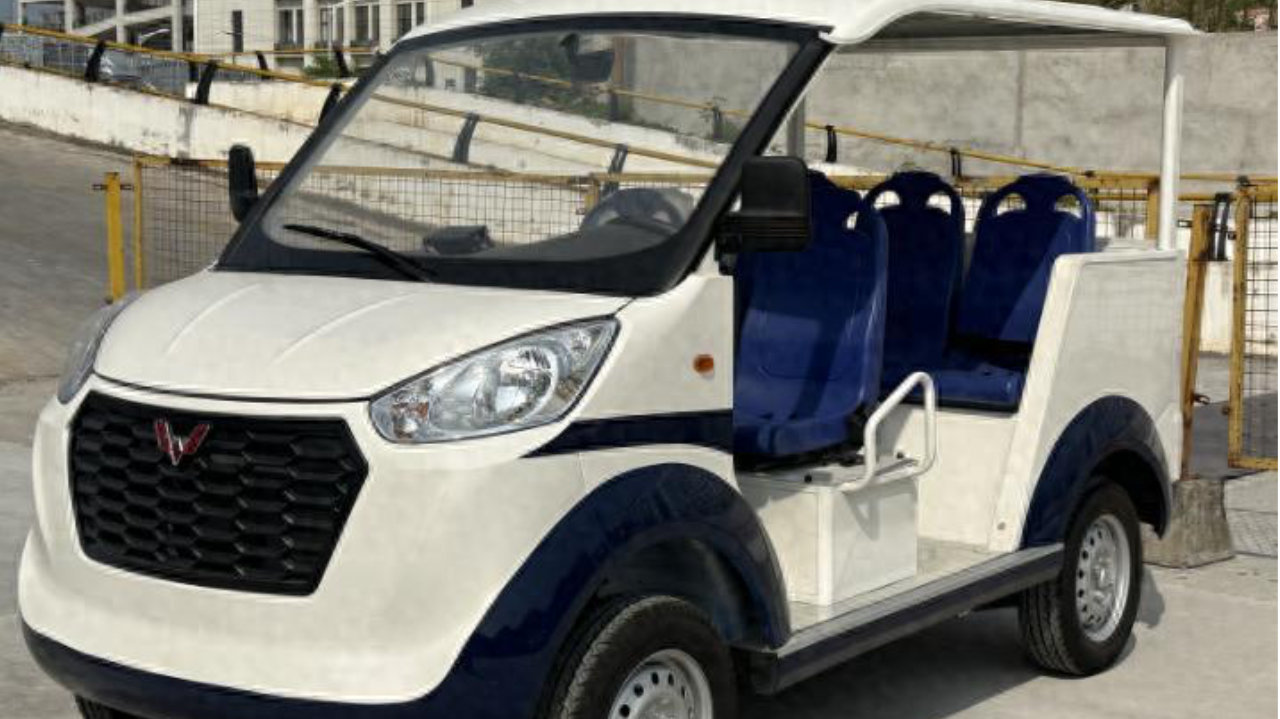 林立五菱新款敞开5座巡逻车，城市治安的绿色智能新标杆