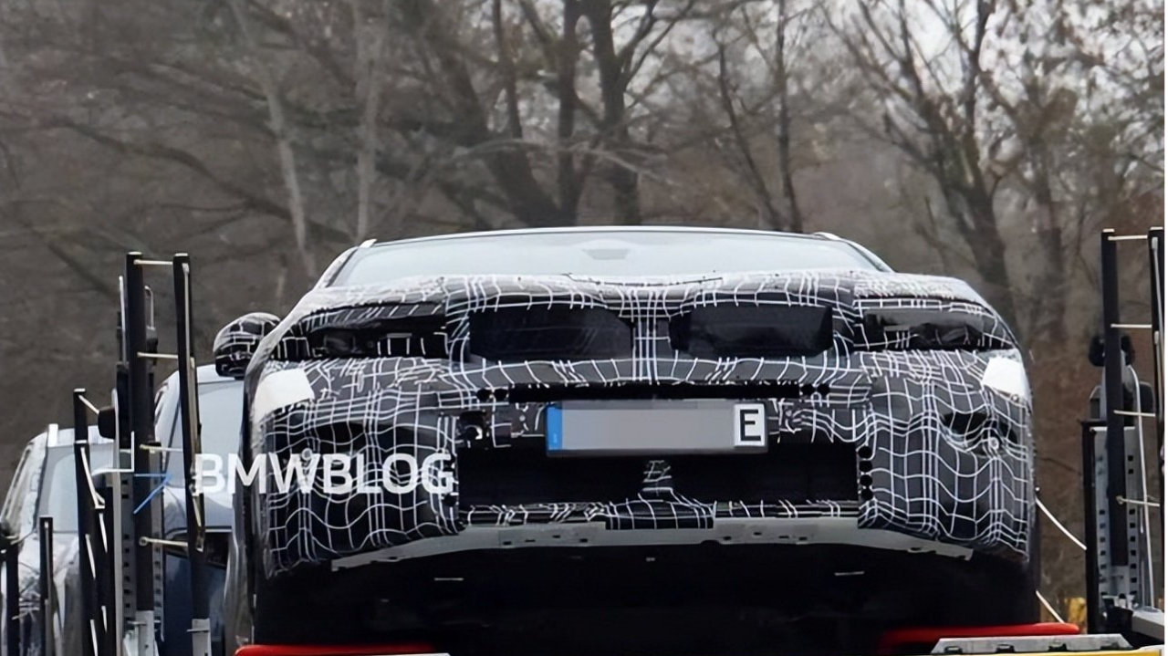 海外谍照揭示设计反转，新款宝马5系旅行版曝光，放弃激进革新