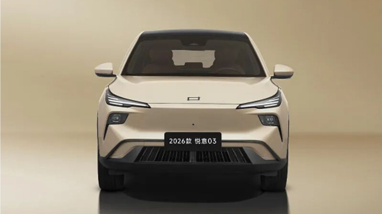 配置升级，售7.98万起 2026款悦意03正式上市！