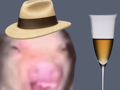 表情包'谁与我宿醉'引发网络共鸣