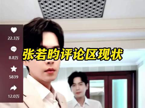 张若昀评论区现状