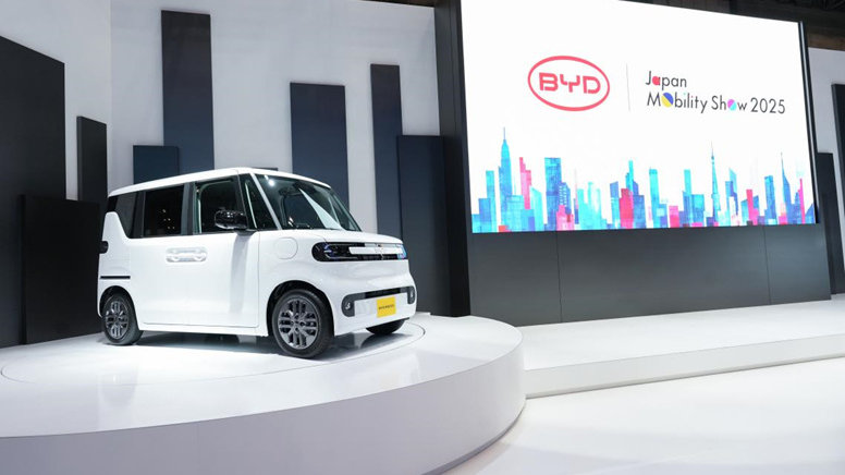 比亚迪强势亮相2025东京车展，全球首发K-EV